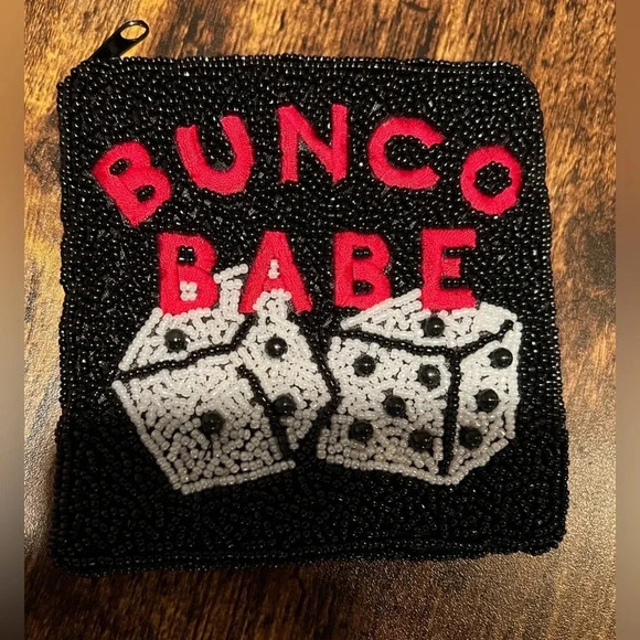 C. Marie Bags | Bunco Babe beaded coin purse. - Picture 7 of 9